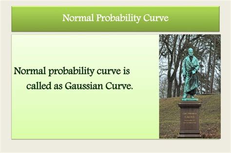 Toradh íomhá ar Normal Probability Curve