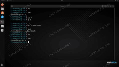Image result for Change Directory Home Linux