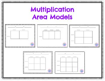 Image result for Rational Numbers Multiplication Area Model