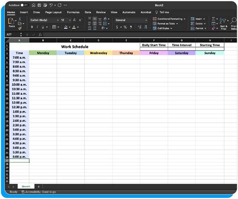 Image result for Create a Text Based Schedule From a Table