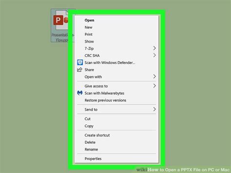 Image result for How to Open Pptx File