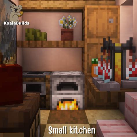 Image result for Small Kitchen Minecraft Ideas