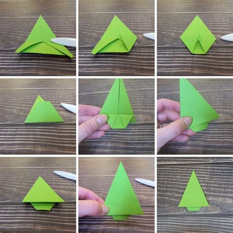 Image result for How to Fold a Christmas Tree