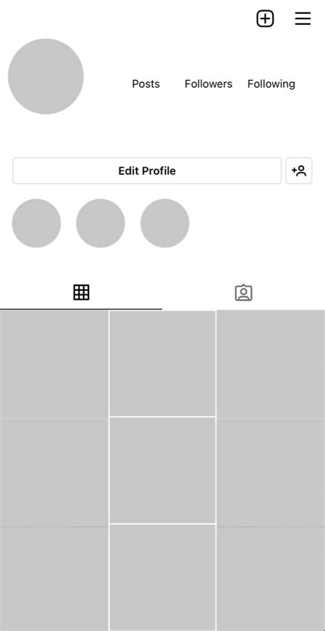 Image result for Blank Instagram Profile