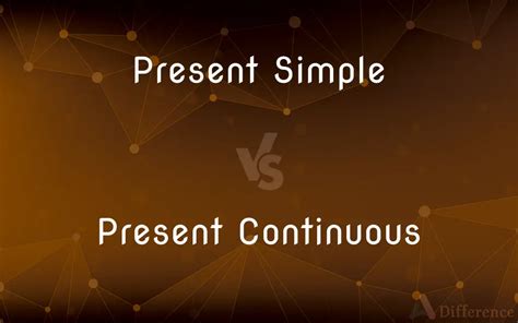 Image result for Present Simple vs Present Continuous Examples