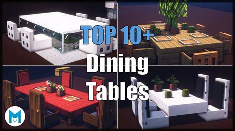 Toradh íomhá ar Minecraft Kitchen Table Design