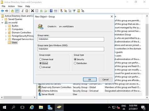 Afbeeldingsresultaten voor How to Add Users Server Manager