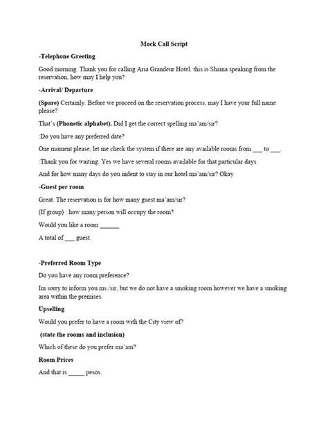 Example of Mock Meeting Script に対する画像結果