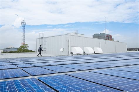 Toradh íomhá ar Solar Array Royalty Free