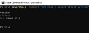 Run PowerShell Script Command Line に対する画像結果