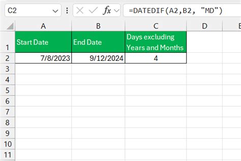Image result for Excel Formulas for Date Calculation