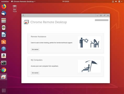 Chrome Remote Desktop Ubuntu에 대한 이미지 결과