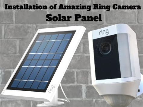 Image result for Ring Camera Solar Panel Cable