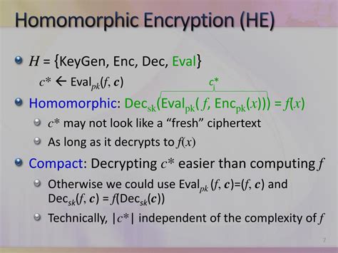 Résultat d’images pour Homomorphic Enryption Types