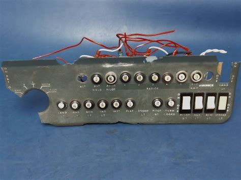 Image result for Cessna P210 Circuit Breaker Panel