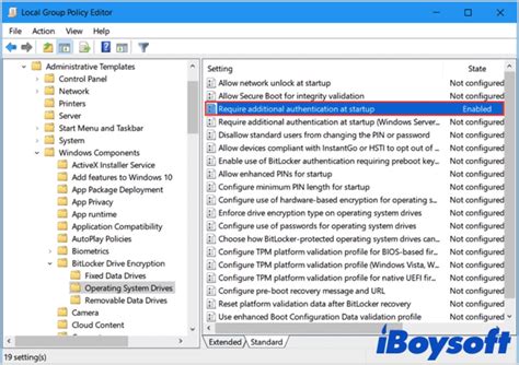 Image result for Group Policy Disable BitLocker