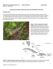 Image result for Lab Report Done On Module 3 of Lizard Evolution Virtual Lab