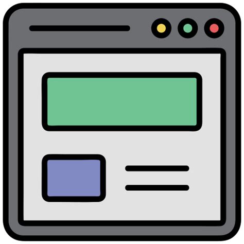 Image result for Layout Icon Color