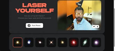 Toradh íomhá ar Android Java Laser Effect