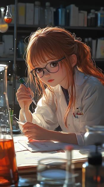 Toradh íomhá ar Anime Science Apparatus