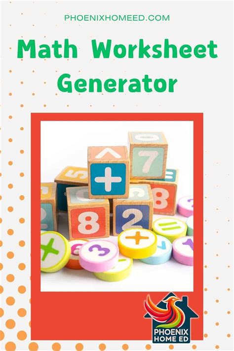 Image result for Generate Math Worksheet