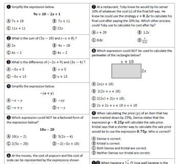Image result for 7th Grade Sat Practice Test Math