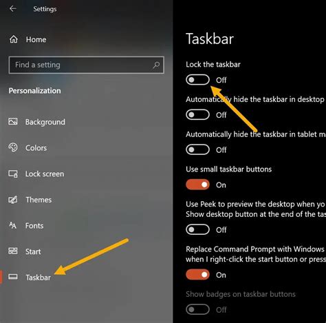 Image result for How to Find Unlock Taskbar
