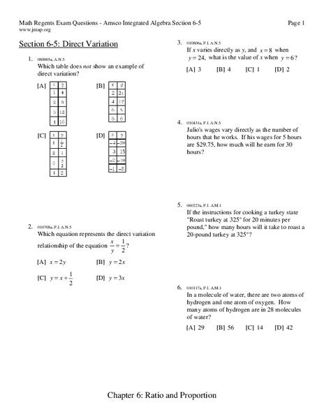 Image result for Direct Variation Kuta Worksheet