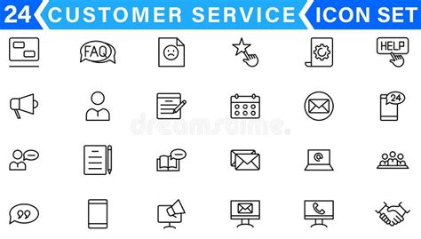 Toradh íomhá ar Customer Icon Set