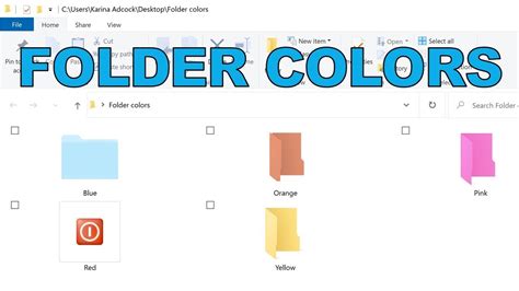 Color Code Desktop Folders Windows 1.0 に対する画像結果