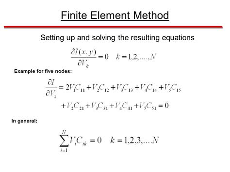 Image result for Finite-Element Method Field Equation
