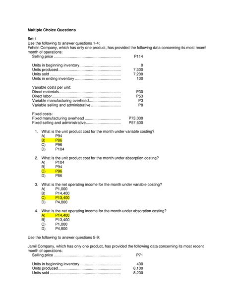 Image result for Constant and Variable Multiple Choice Test