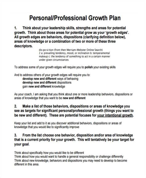 Image result for Personal Planning Example