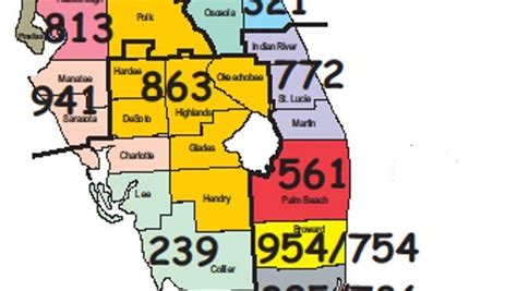 Toradh íomhá ar 561 Area Code Map