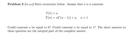 Image result for Recursive Equation