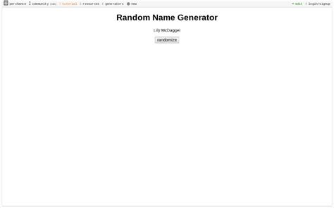 Image result for Random Human Name Generator