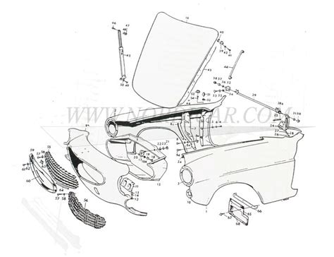 Image result for Volvo P1800 Parts Diagram