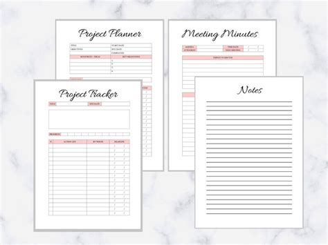 Image result for Printable Project Tracker Edit