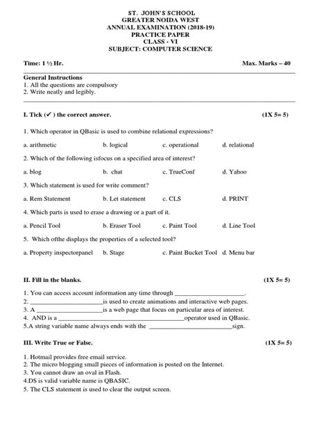 Image result for 6th Standerd Student Computer Practice