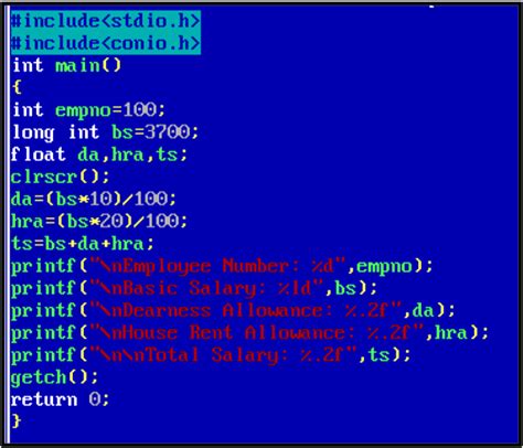 Image result for C Examples Program Iz