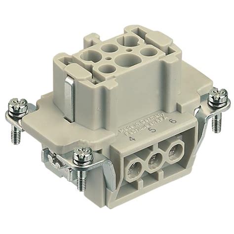 Image result for Connector 6-Way Socket Han6e Rectangular
