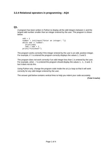 Afbeeldingsresultaten voor A Level Computer Science Exam Questions