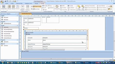 Image result for How to Create Subform in VBA Access
