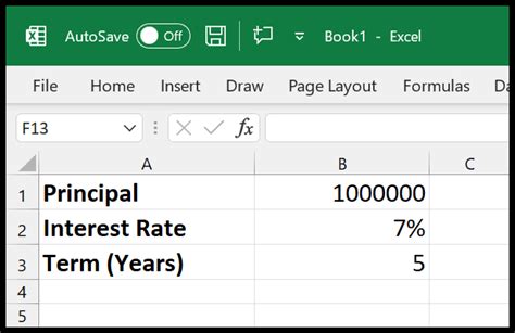 Image result for Interest Rate for 1 Month Formula Excel