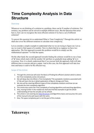 Image result for Efficient Complexity in Data Structure