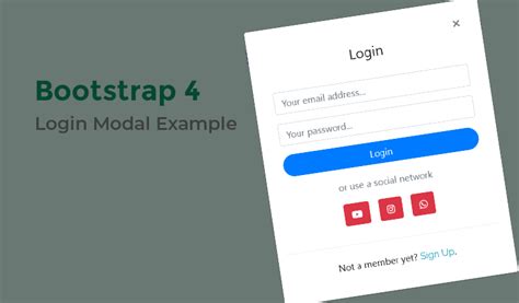 Popup Link Design Bootstrap に対する画像結果