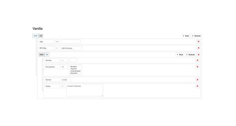 Image result for Angular Query Builder