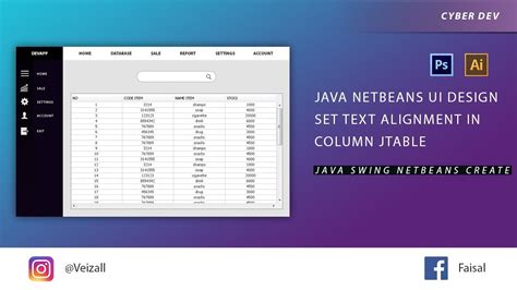 Image result for JTable Java Netbeans