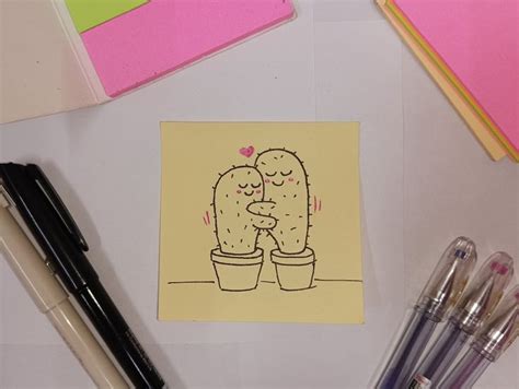 Image result for Sticky-Note Drawings